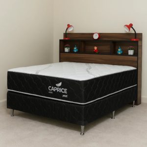 Sommier Caprice + Cabecera Multi-estantes