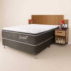 Sommier Emotion Plus + Cabecera con 2 mesas