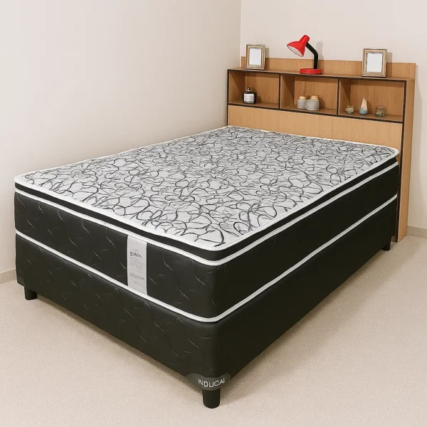 Sommier Neo Plus 100x190 + Cabecera Multi-estantes