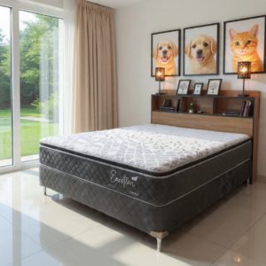 Sommier Emotion Plus + Cabecera Portugal (con 4 opciones de tamaños)