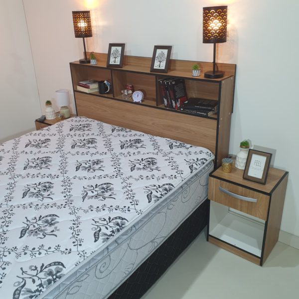 Sommier Koala Premium + Cabecera Portugal + 2 Mesitas (en 3 tamaños) - Imagen 2